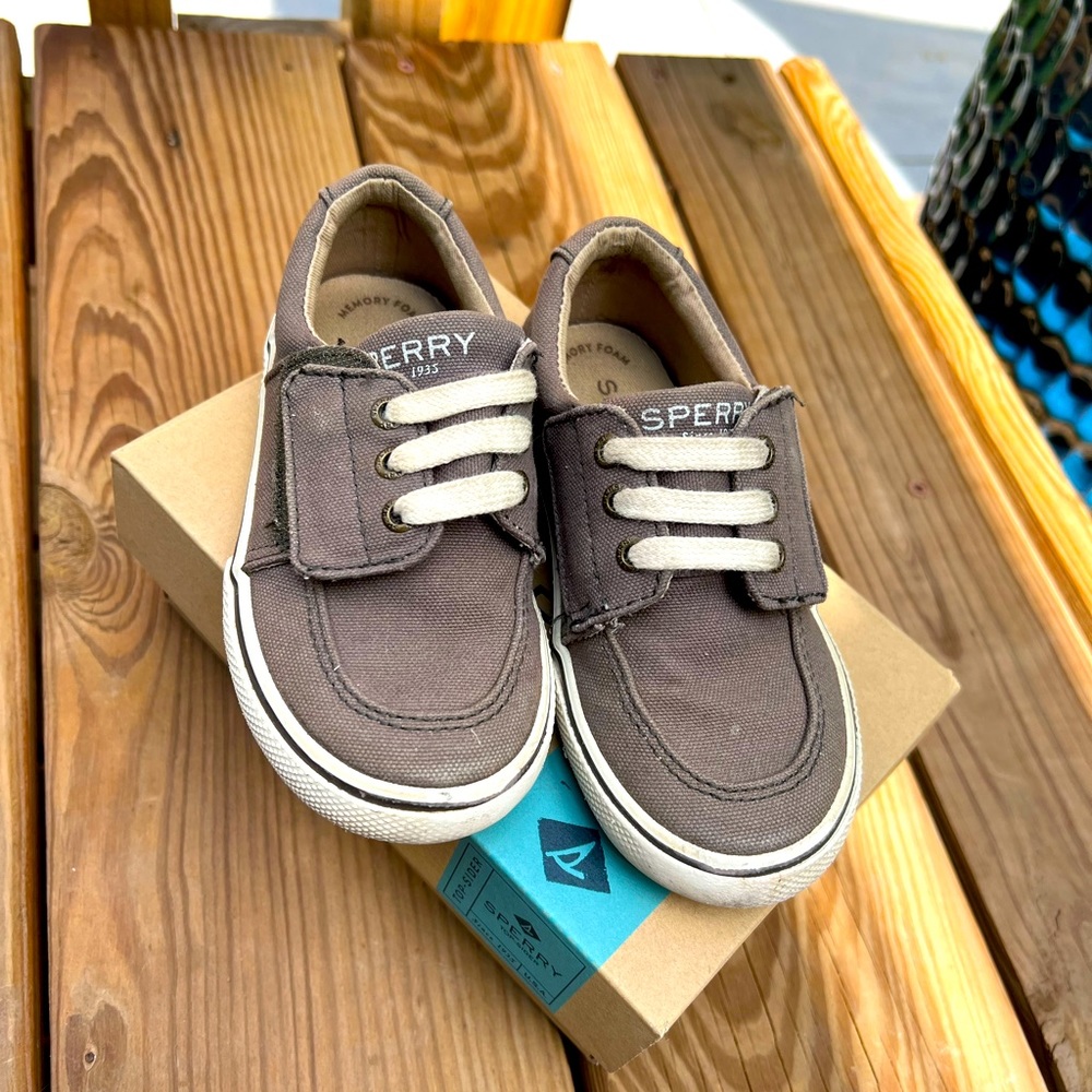 Sperry Ollie Jr Boat Shoes Toddler Sz 9